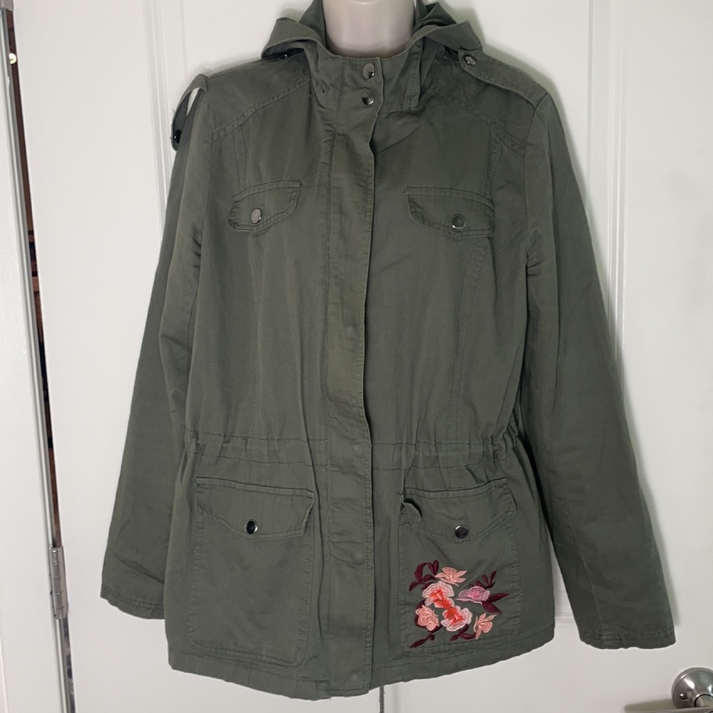 New Look Green Jacket NWOT